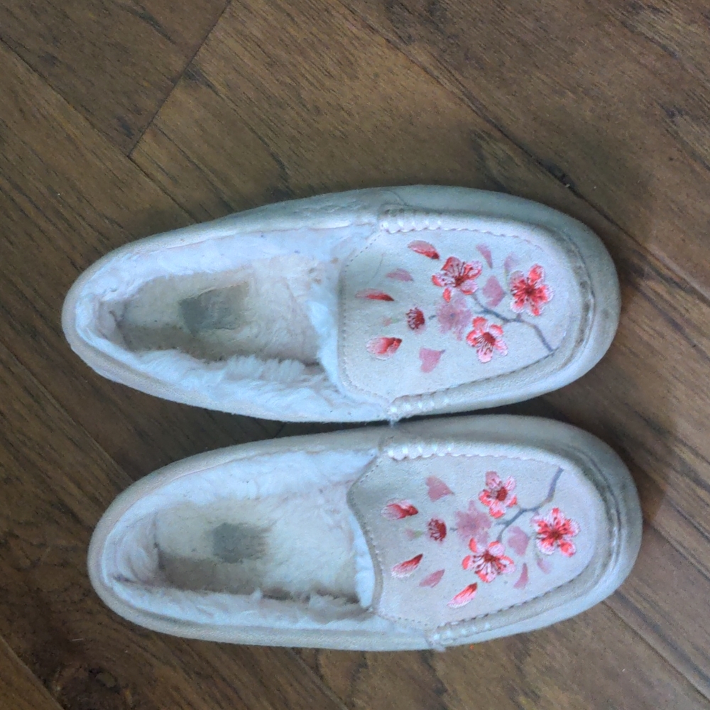 Ugg Ansley Pink Blossom Suede Slippers
